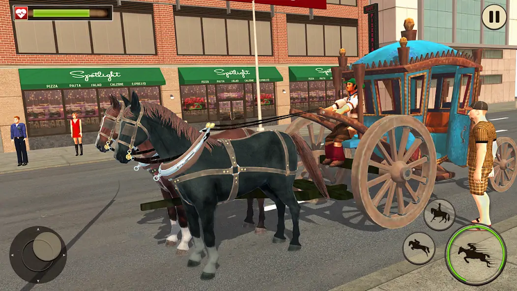 Download Horse Racing Taxi Driver Games MOD [Unlimited money/gems] + MOD [Menu] APK for Android
