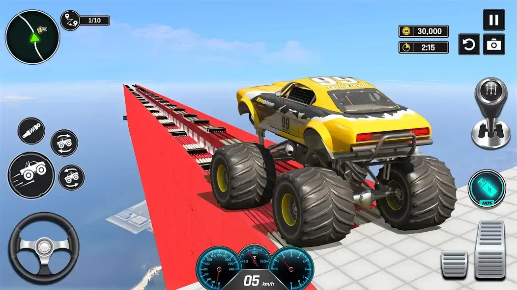 Download Monster Truck Games- Car Games MOD [Unlimited money/coins] + MOD [Menu] APK for Android
