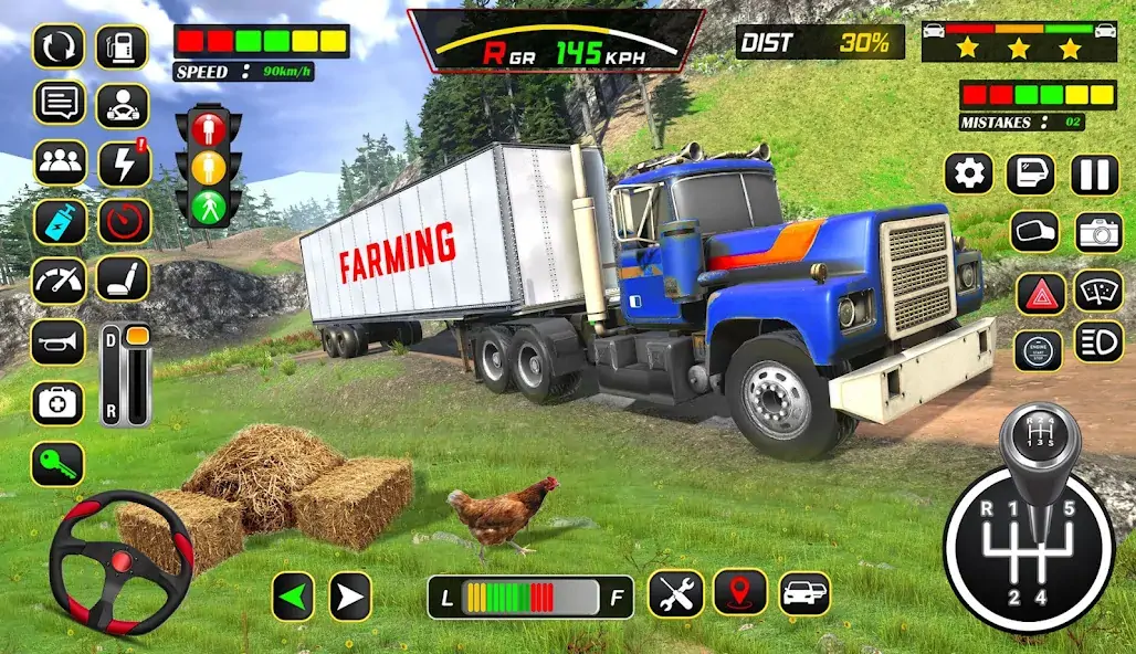 Download Farm Tractor Driving Game MOD [Unlimited money/coins] + MOD [Menu] APK for Android