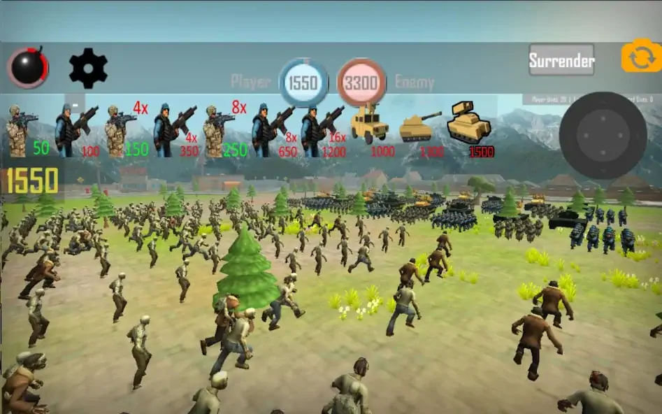 Download Zombies: Real Time World War MOD [Unlimited money/gems] + MOD [Menu] APK for Android