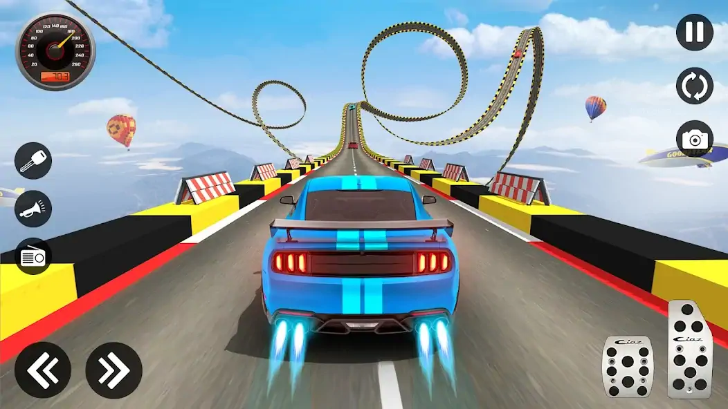 Download GT Car Stunts - Car Games MOD [Unlimited money/gems] + MOD [Menu] APK for Android
