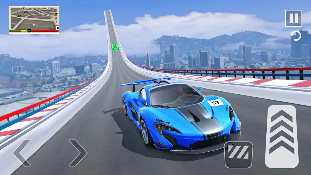 Download GT Car Stunts - Car Games MOD [Unlimited money/gems] + MOD [Menu] APK for Android