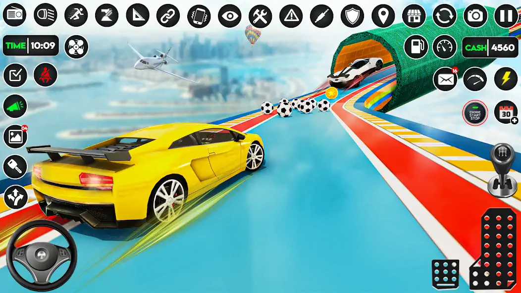 Download Car Stunts Racing: Car Games MOD [Unlimited money/coins] + MOD [Menu] APK for Android