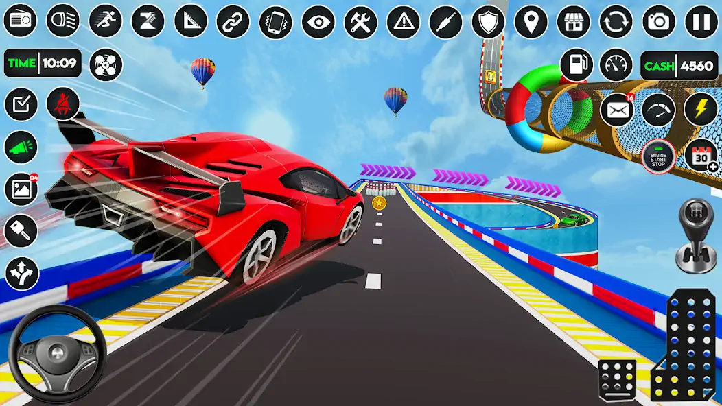 Download Car Stunts Racing: Car Games MOD [Unlimited money/coins] + MOD [Menu] APK for Android