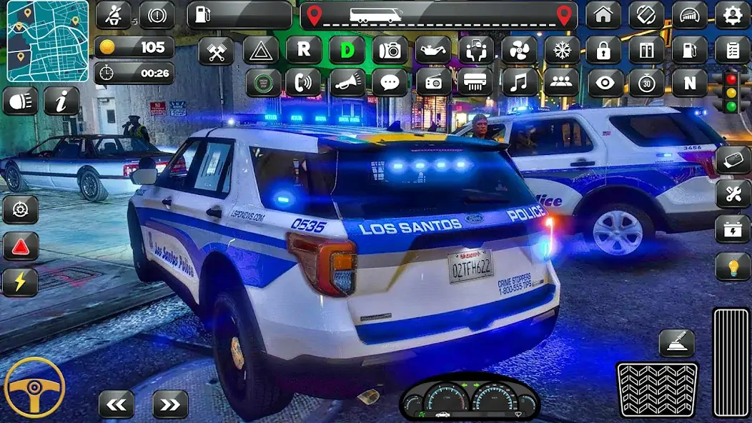 Download Police Car Game Car Parking 3D MOD [Unlimited money/coins] + MOD [Menu] APK for Android