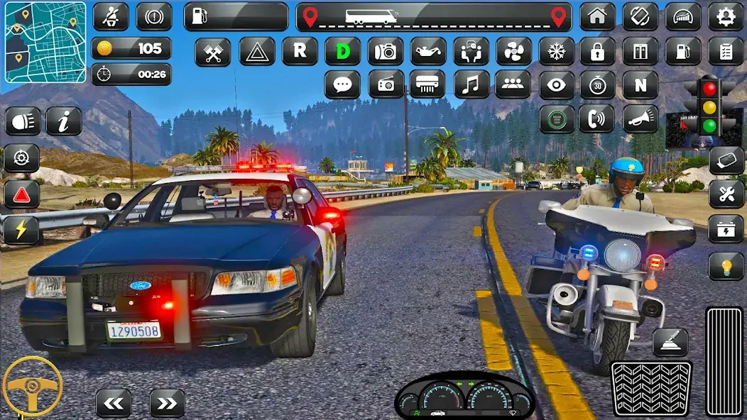 Download Police Car Game Car Parking 3D MOD [Unlimited money/coins] + MOD [Menu] APK for Android