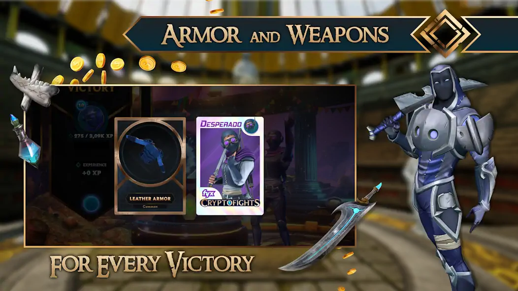Download CryptoFights: Ascension MOD [Unlimited money/gems] + MOD [Menu] APK for Android