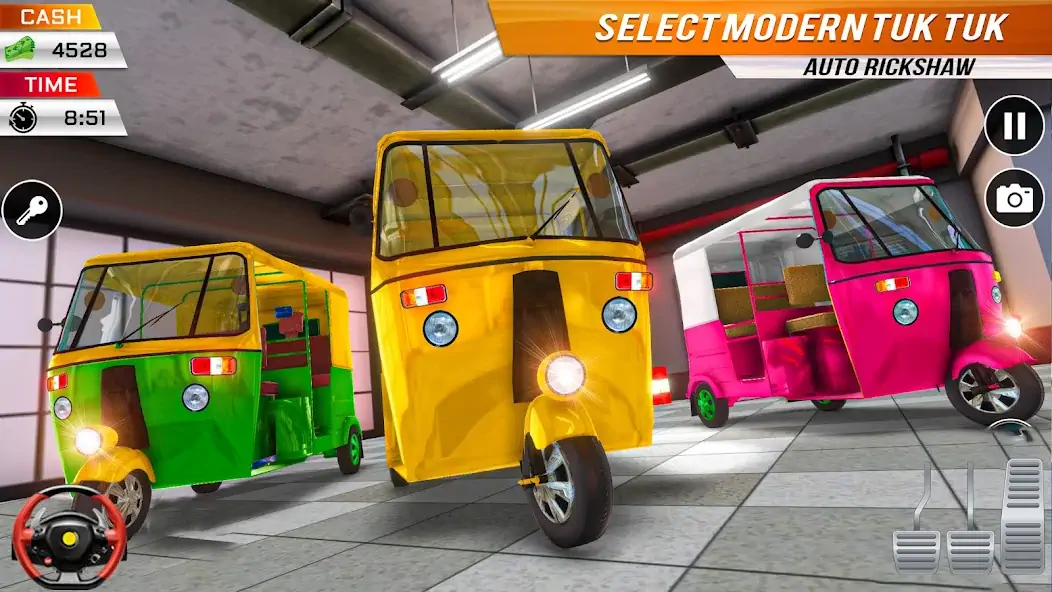 Download Tuk Tuk Auto Rikshaw Games MOD [Unlimited money/gems] + MOD [Menu] APK for Android