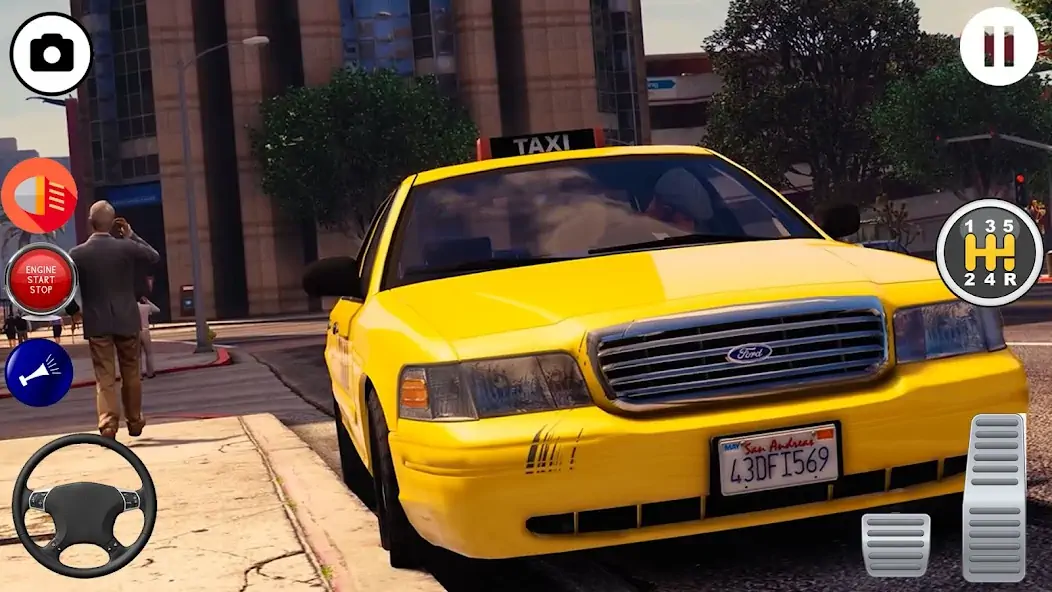Download Taxi Driving Games : Taxi Game MOD [Unlimited money/coins] + MOD [Menu] APK for Android