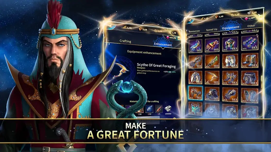 Download Magic Empire: First Lamp War MOD [Unlimited money/gems] + MOD [Menu] APK for Android