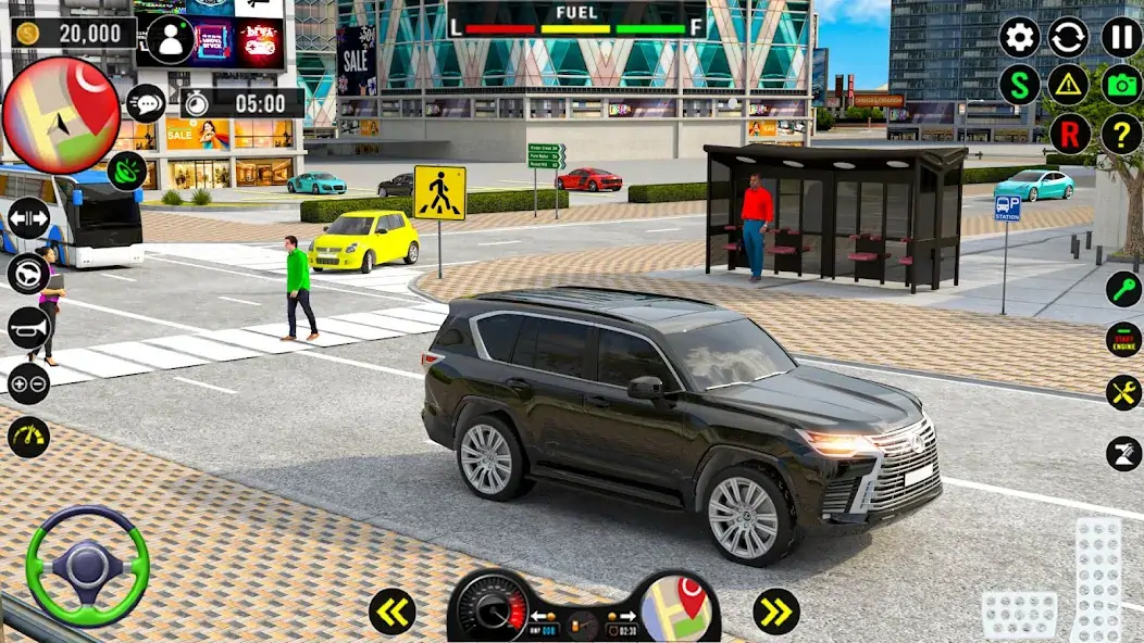 Download Car Games: School Car Driving MOD [Unlimited money/gems] + MOD [Menu] APK for Android