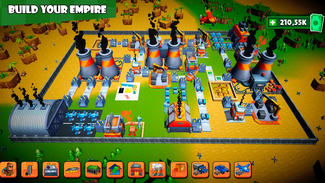 Download Gunsmith: Factory World Tycoon MOD [Unlimited money/gems] + MOD [Menu] APK for Android