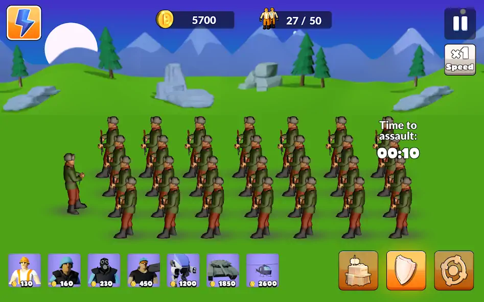 Download War of Generals MOD [Unlimited money/gems] + MOD [Menu] APK for Android