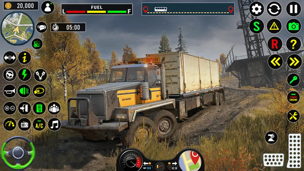 Download Offroad Mud Truck Simulator 3D MOD [Unlimited money/gems] + MOD [Menu] APK for Android