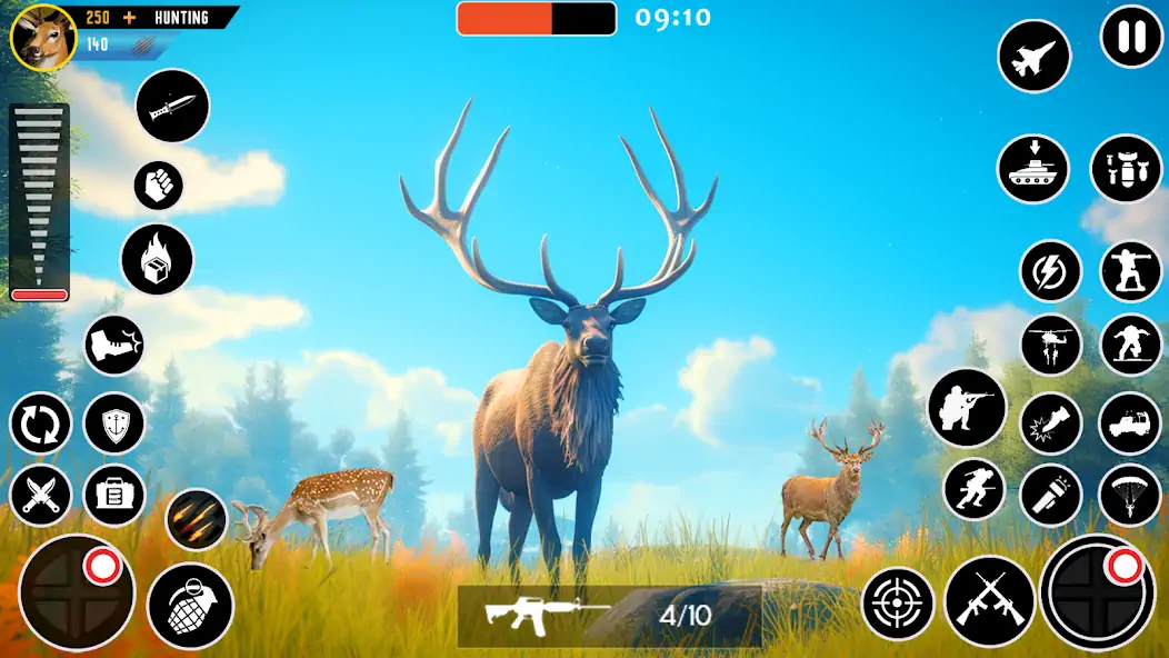 Download Wild Animal Deer Hunting Games MOD [Unlimited money/coins] + MOD [Menu] APK for Android