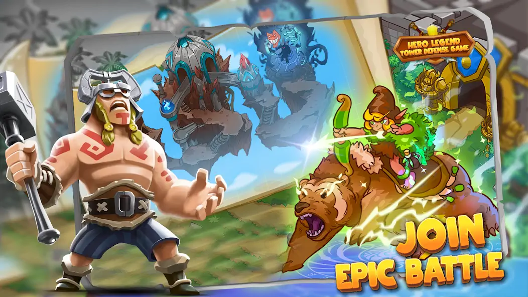 Download Hero Legend Tower Defense Game MOD [Unlimited money/coins] + MOD [Menu] APK for Android