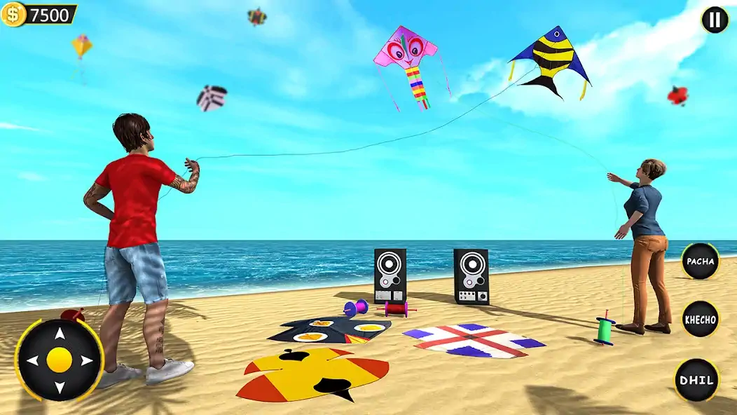 Download Kite Basant: Kite Flying Games MOD [Unlimited money/coins] + MOD [Menu] APK for Android