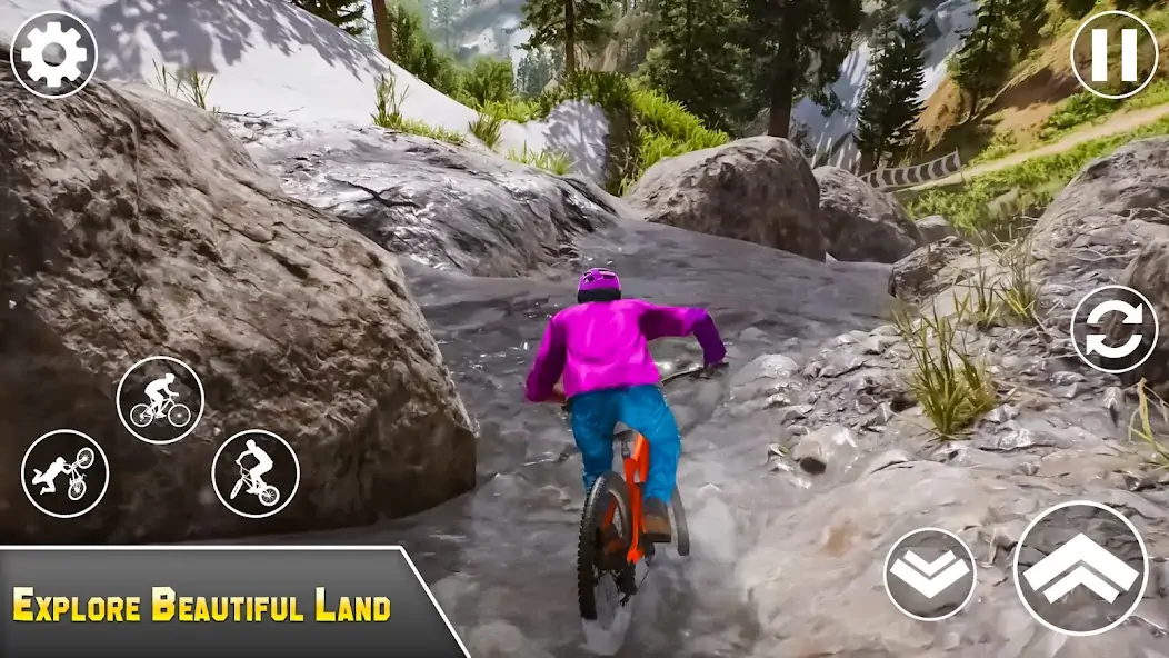 Download BMX Bicycle Games Offroad Bike MOD [Unlimited money] + MOD [Menu] APK for Android