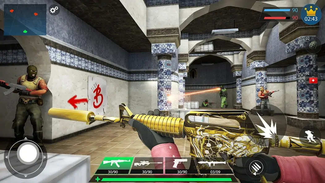 Download Commando Gun Shooting Games 3D MOD [Unlimited money/gems] + MOD [Menu] APK for Android