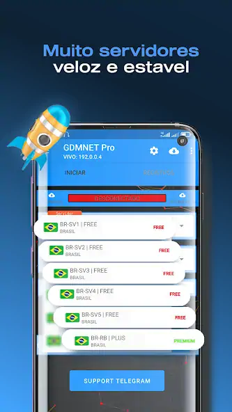Download GDMNET Pro - Client VPN - SSH MOD [Unlimited money] + MOD [Menu] APK for Android