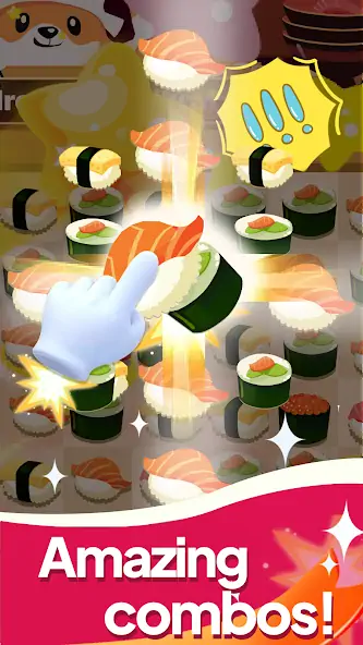 Download Sushi Blast MOD [Unlimited money/gems] + MOD [Menu] APK for Android
