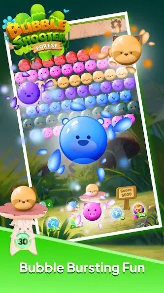 Download Forest Bubble Shooter MOD [Unlimited money] + MOD [Menu] APK for Android