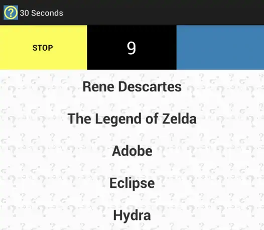 Download 30 Seconds Quiz MOD [Unlimited money/gems] + MOD [Menu] APK for Android