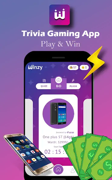 Download Winzy - Quiz & Trivia Game App MOD [Unlimited money/coins] + MOD [Menu] APK for Android