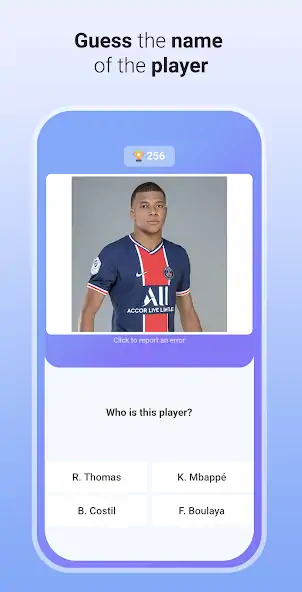 Download Quiz Soccer - Guess the name MOD [Unlimited money] + MOD [Menu] APK for Android