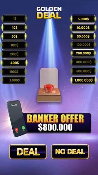 Download Million Golden Deal MOD [Unlimited money/gems] + MOD [Menu] APK for Android