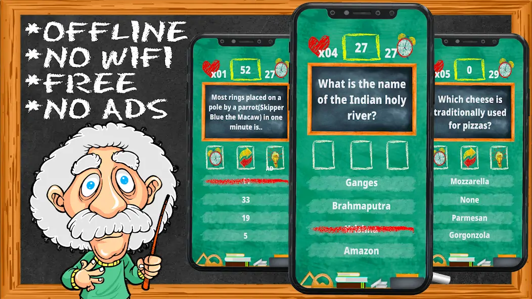 Download Quiz Games Offline Games MOD [Unlimited money] + MOD [Menu] APK for Android