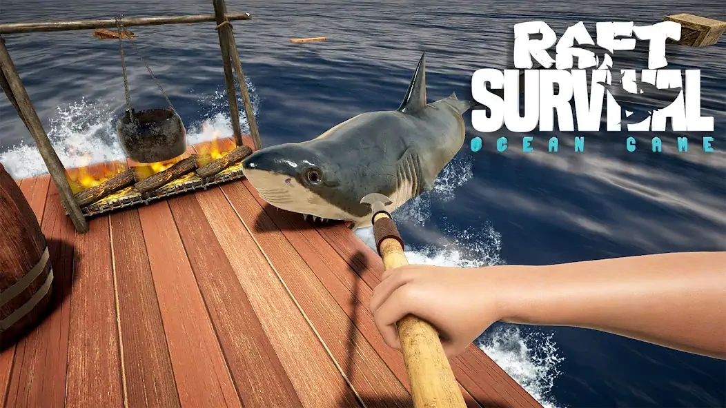 Download Raft Survival 3D Ocean Game MOD [Unlimited money/gems] + MOD [Menu] APK for Android