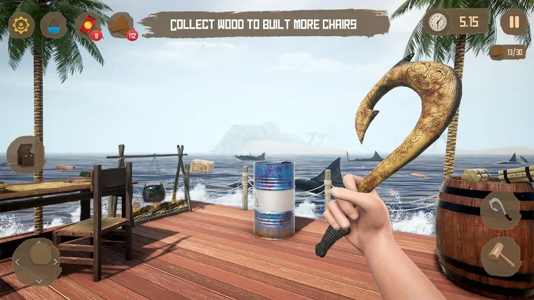 Download Raft Survival 3D Ocean Game MOD [Unlimited money/gems] + MOD [Menu] APK for Android