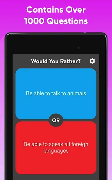 Download Would You Rather Choose? MOD [Unlimited money/gems] + MOD [Menu] APK for Android