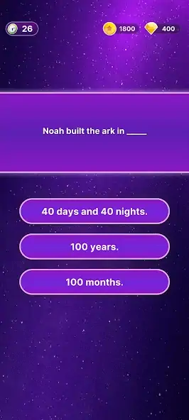 Download Bible Trivia Daily MOD [Unlimited money] + MOD [Menu] APK for Android