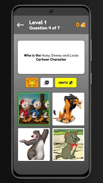 Download Guess Cartoon Character Quiz MOD [Unlimited money/coins] + MOD [Menu] APK for Android