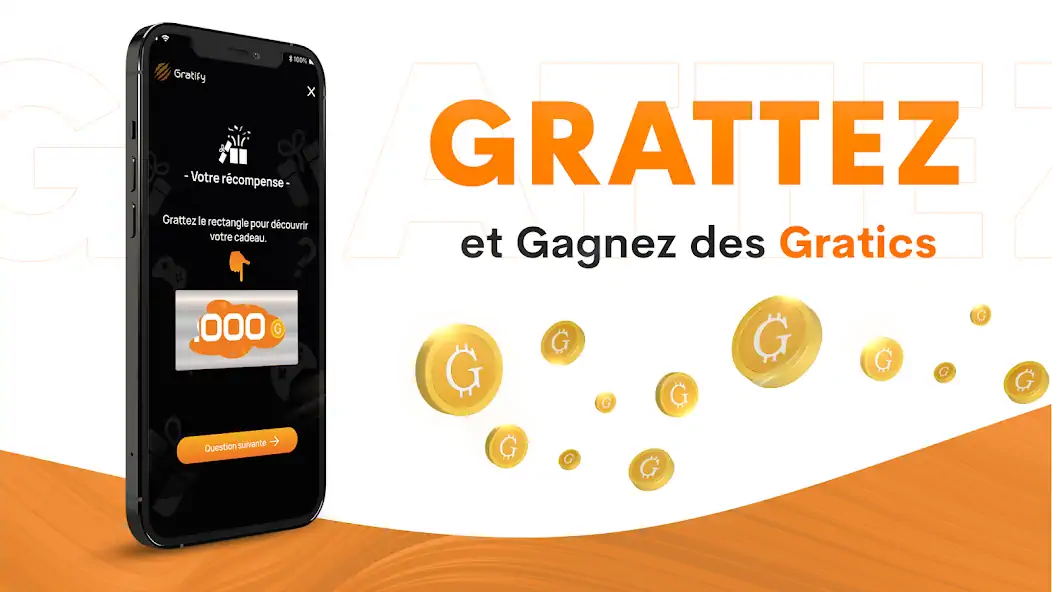 Download Gratify : Jouer Gratter Gagner MOD [Unlimited money/gems] + MOD [Menu] APK for Android