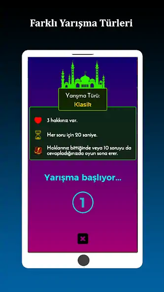 Download İslami Bilgi Yarışması MOD [Unlimited money] + MOD [Menu] APK for Android