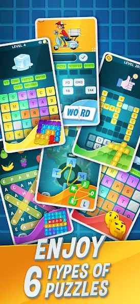 Download Words Crush: Word Puzzle Game MOD [Unlimited money/gems] + MOD [Menu] APK for Android