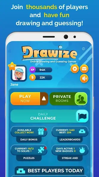 Download Drawize - Draw and Guess MOD [Unlimited money/gems] + MOD [Menu] APK for Android