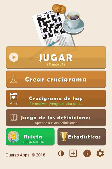 Download Crosswords Spanish crucigramas MOD [Unlimited money] + MOD [Menu] APK for Android