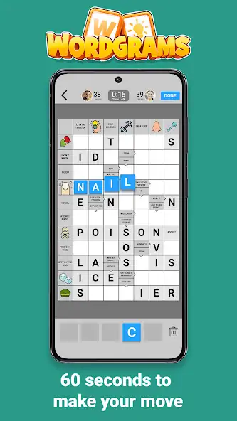 Download Wordgrams - Crossword & Puzzle MOD [Unlimited money/coins] + MOD [Menu] APK for Android