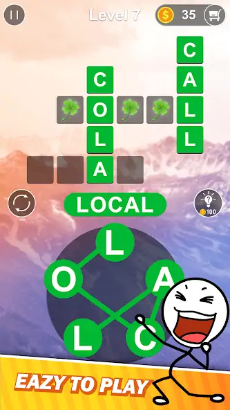 Download Word Connec t- Word Search MOD [Unlimited money/gems] + MOD [Menu] APK for Android