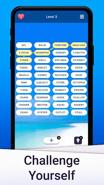 Download Associations: Word Puzzle Game MOD [Unlimited money/coins] + MOD [Menu] APK for Android