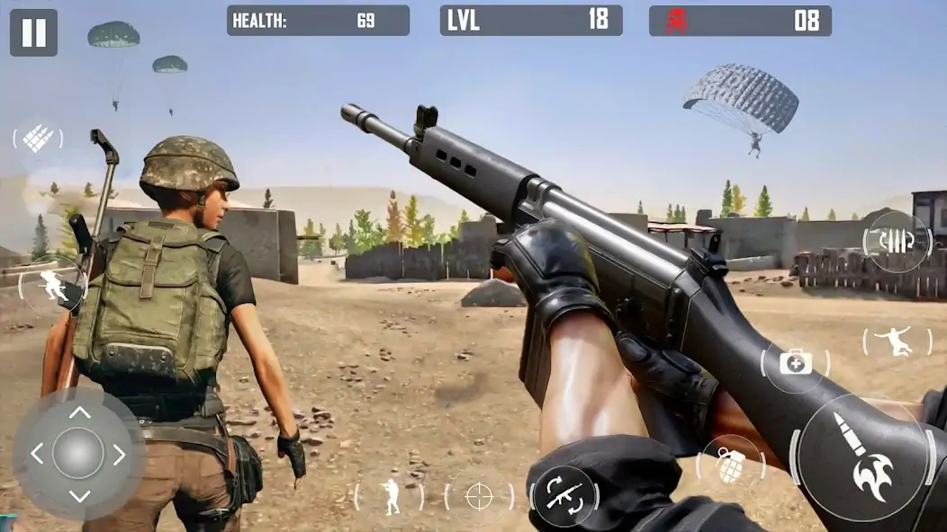 Download Squad Fire Gun Games - Battleg MOD [Unlimited money/gems] + MOD [Menu] APK for Android
