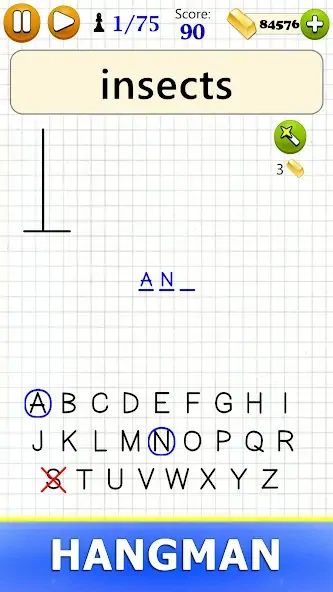 Download Hangman - Word Game MOD [Unlimited money] + MOD [Menu] APK for Android