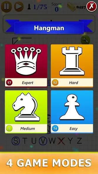 Download Hangman - Word Game MOD [Unlimited money] + MOD [Menu] APK for Android