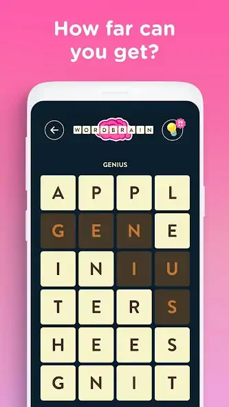 Download WordBrain - Word puzzle game MOD [Unlimited money/gems] + MOD [Menu] APK for Android