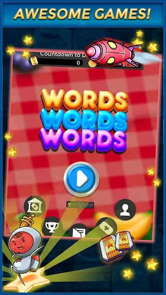Download Words Words Words - Make Money MOD [Unlimited money/gems] + MOD [Menu] APK for Android