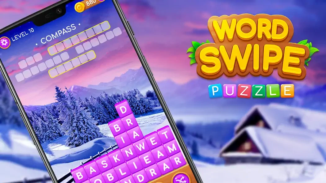 Download Word Swipe MOD [Unlimited money/coins] + MOD [Menu] APK for Android